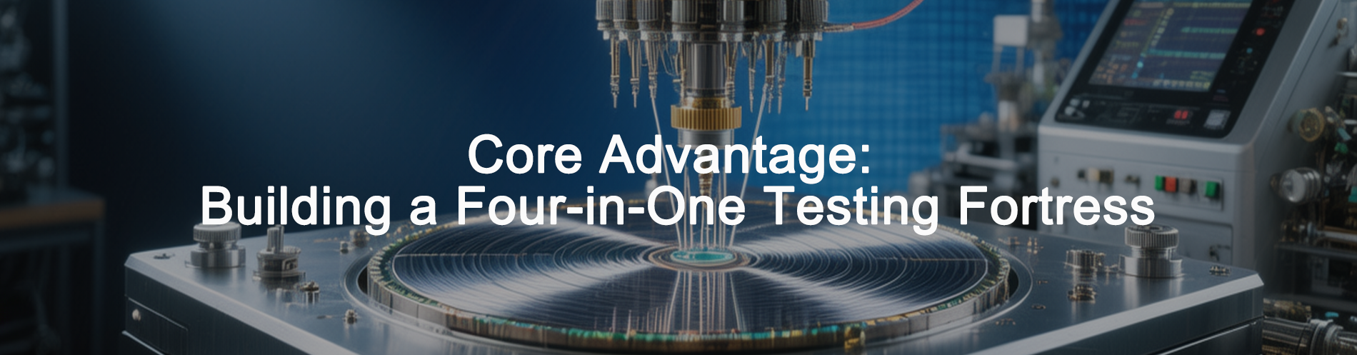 核心优势：构建四位一体的测试壁垒
